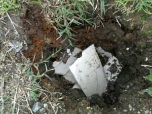 tilelaid in hole