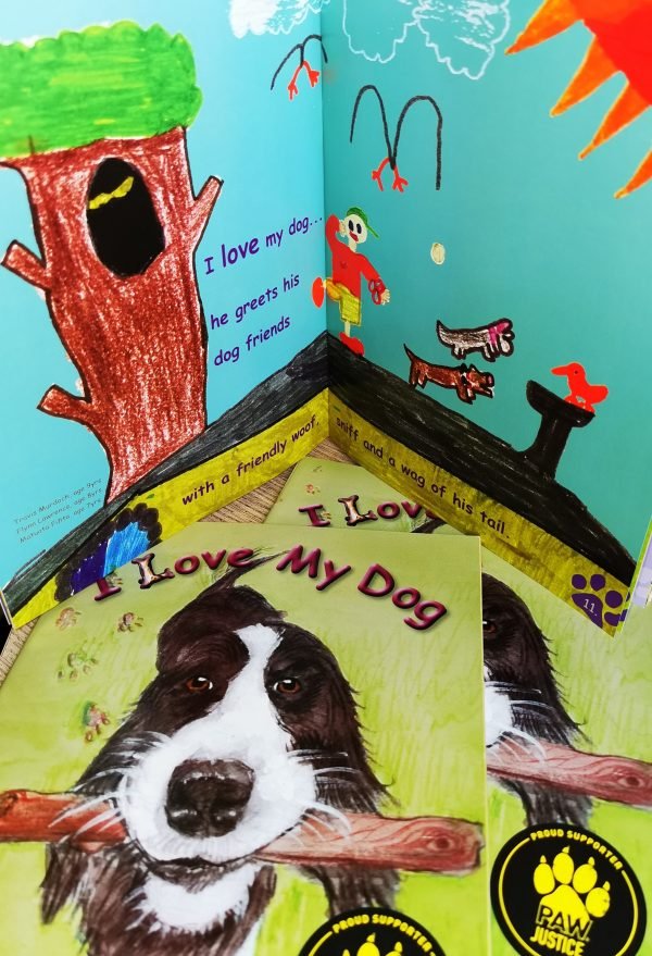Book pic i love my dog