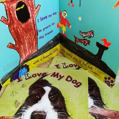 Book pic i love my dog