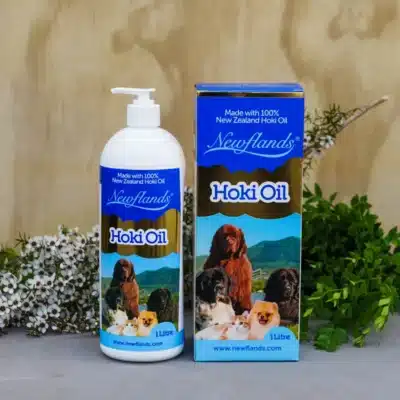 1Litre Hoki oil with pump and box