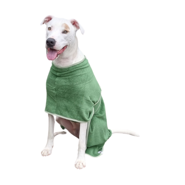 Soft Dog bathrobe With Drying Table
